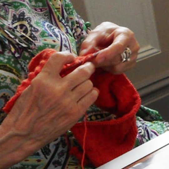 Annandale craft group - knitting