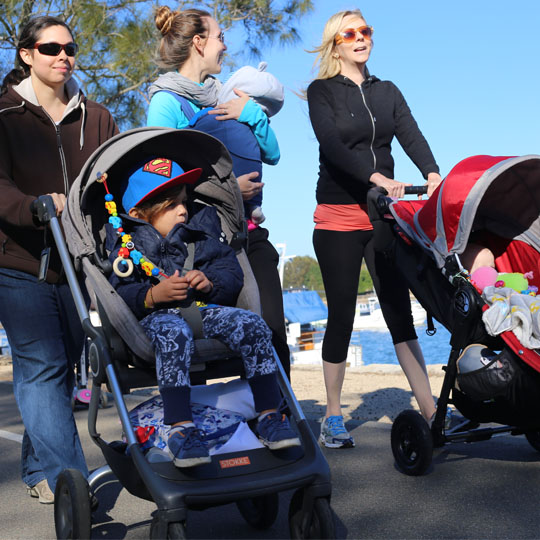 Parents with Prams