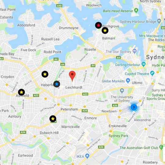 Around the inner west