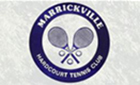 Marrickville hardcourt tennis association logo 