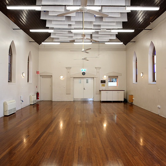 Main Hall at Hannaford Community Centre 