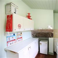 Kitchen at Clontarf Cottage 