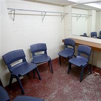 Ashfield Town Hall dressing room 