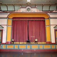 Stage in Main Hall, Leichhardt Town Hall 