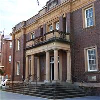 Marrickville Town Hall outside facade