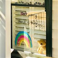 @well_me7 - Some more window messages of hope and gratitude
