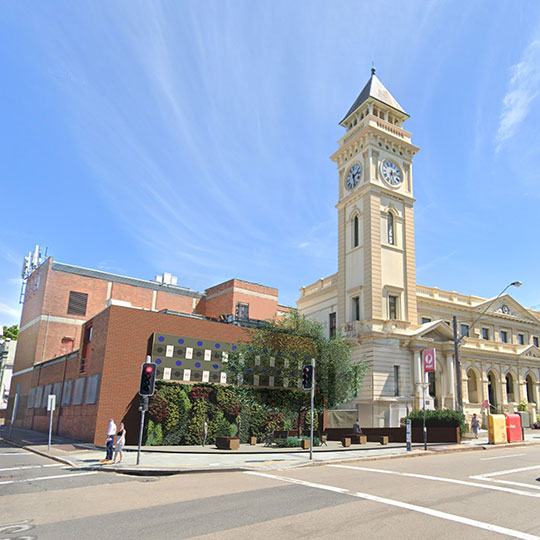 TELSTRA Plaza site view 