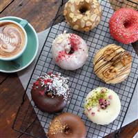 Donuts of many colours 