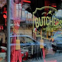 Window shot of Butchers Brew 