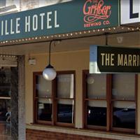 Marrickville hotel from the street 