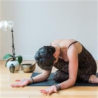 Woman doing yoga