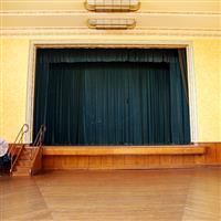 Stage in Main Hall at Petersham Town Hall 
