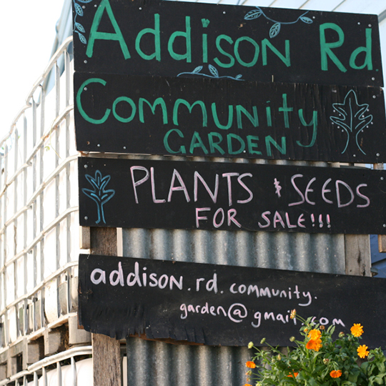 Addison Road- Community Garden - 540