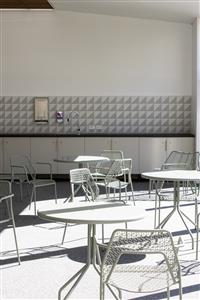 Haberfield Library outside seating