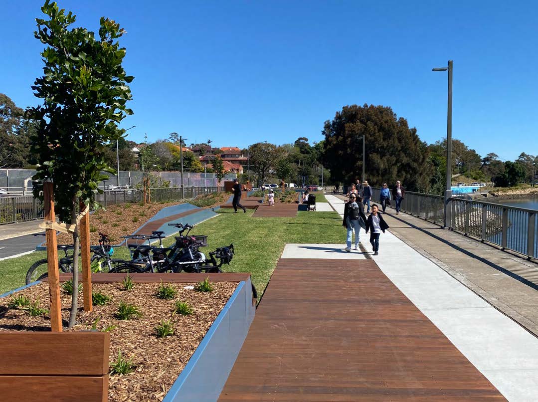 Bay Run Lilyfield Road bridge open