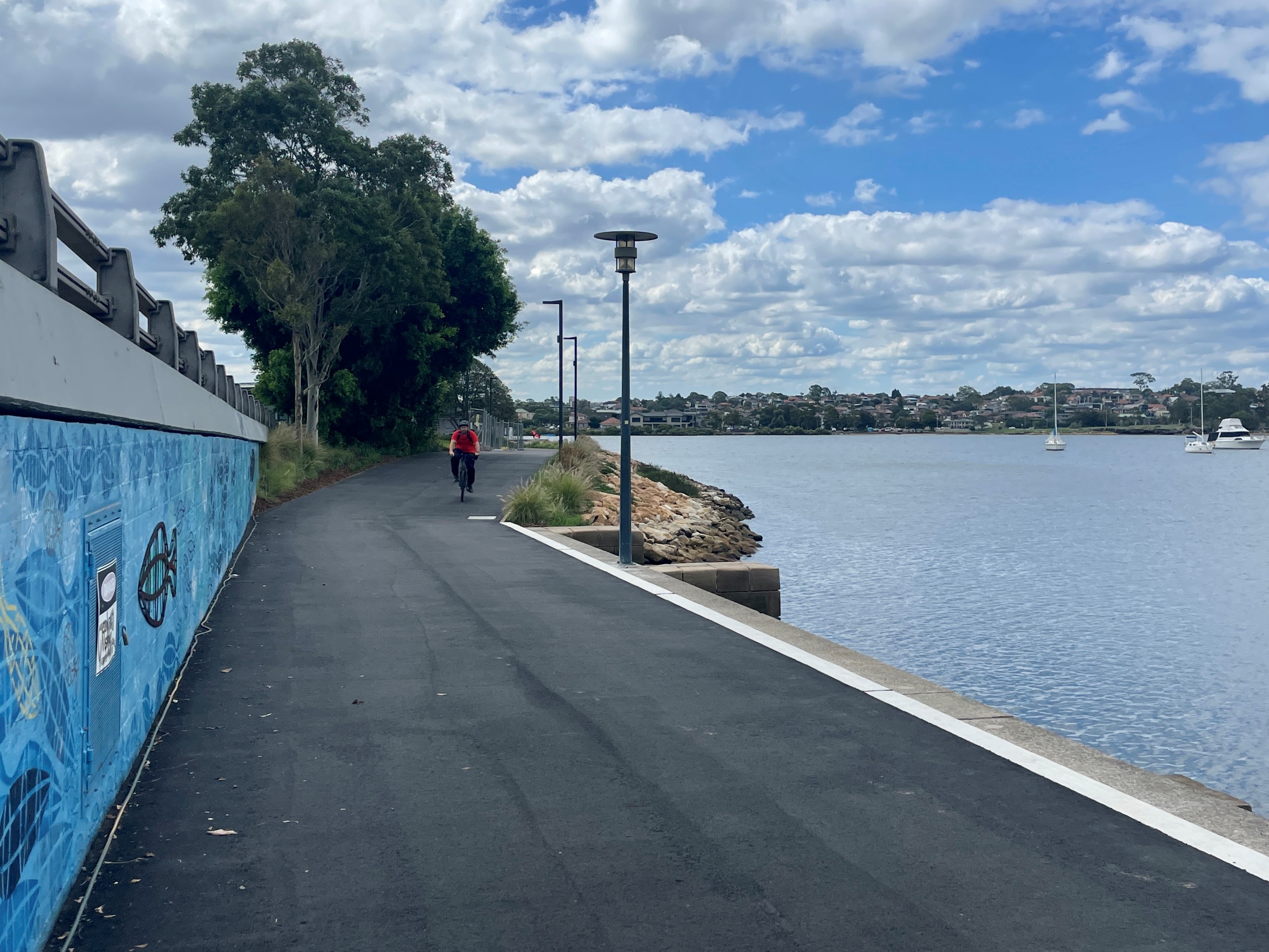 Bay Run - new asphalt