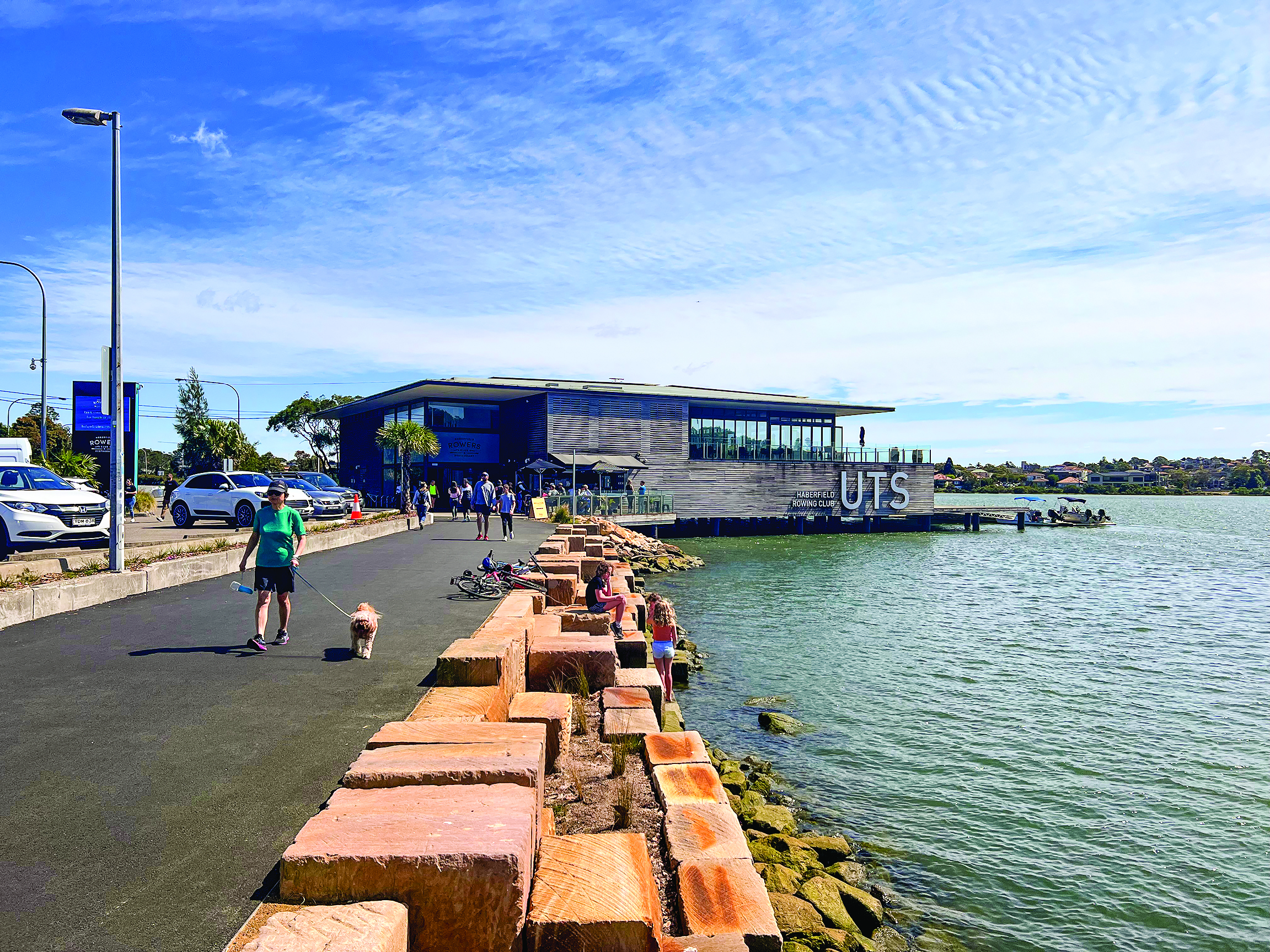 Bay Run path at UTS upgrade completed