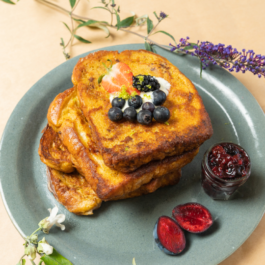 Breakfast French toast hero