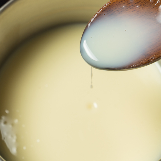 Homemade condensed milk step 4