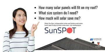 SunSPOT tool overview