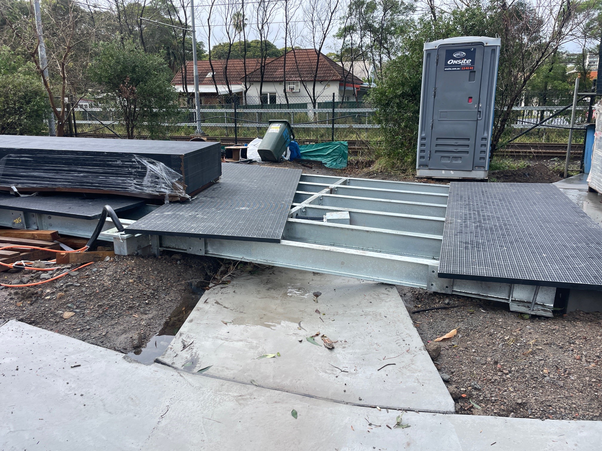 Davis St stormwater works 2 July 2025