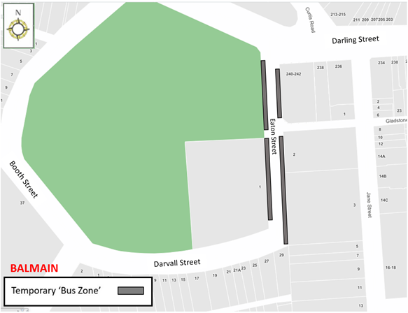 Temp parking changes balmain- 4