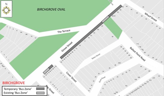 Temp parking changes birchgrove 1