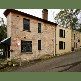 photo of old sandstone building in Balmain