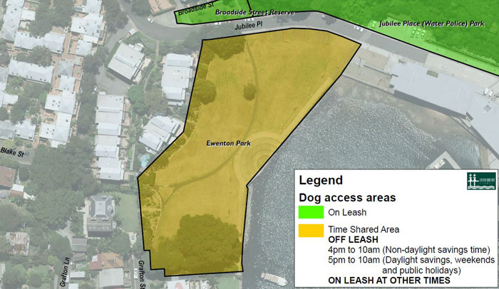 Ewenton Dog Map