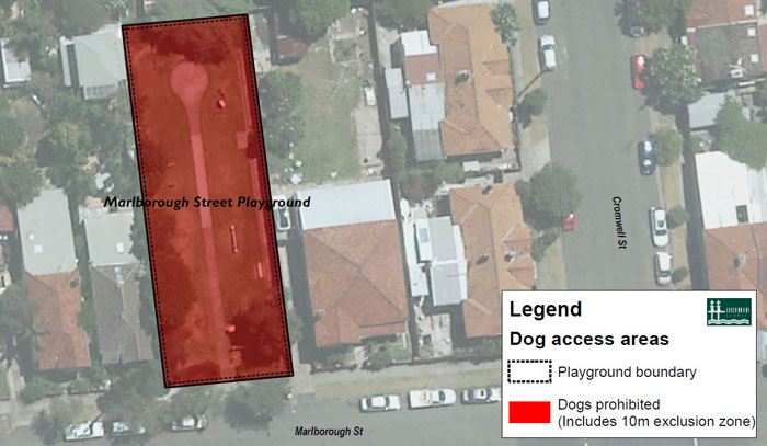 Marlborugh dogs map