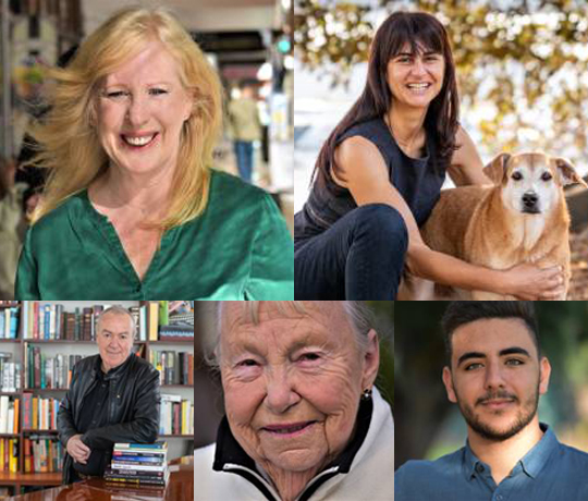 Collage image of the five recipients of Citizen of the Year Awards 2020