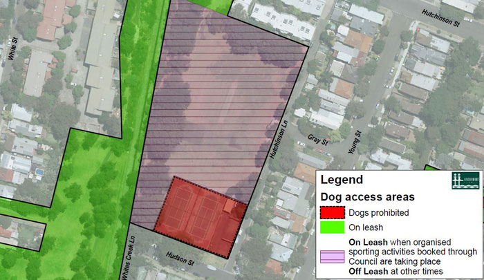 Cohen park dogs map
