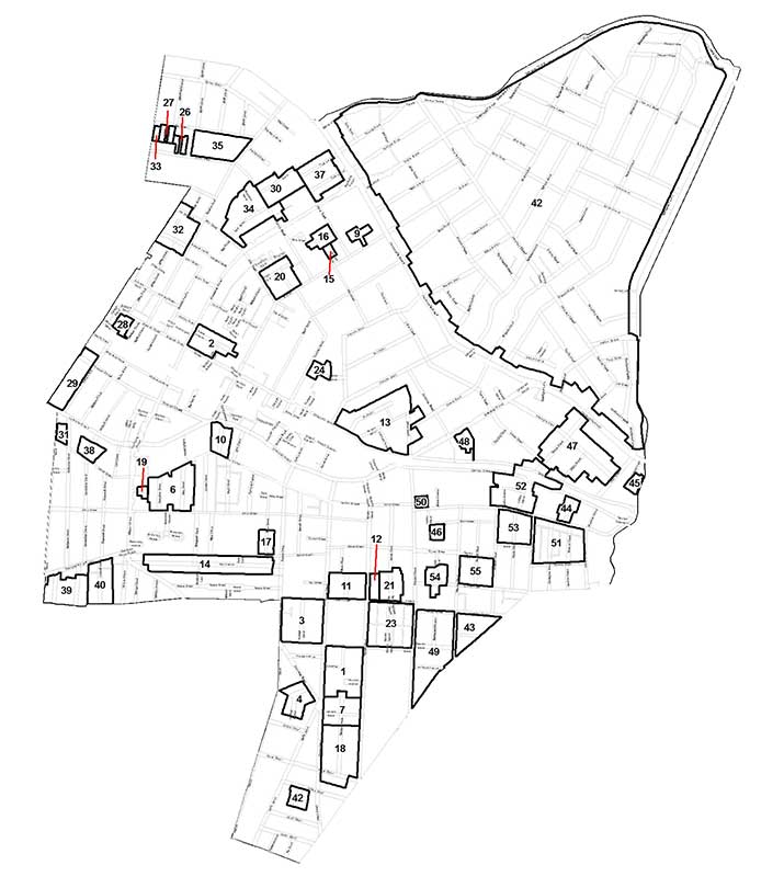 Heritage conservation areas map - Ashfield