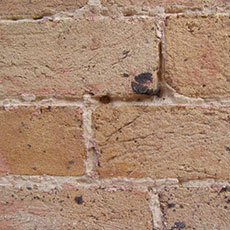 Paint removal from bricks 