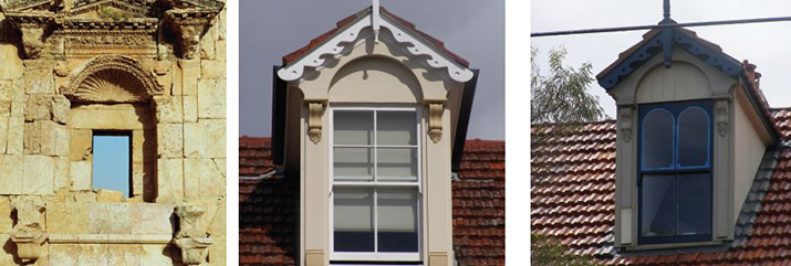 Dormer window classical example