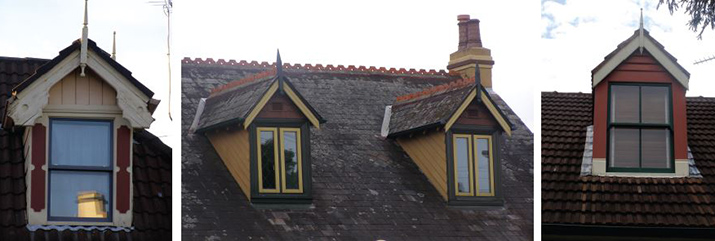 Dormer window examples 