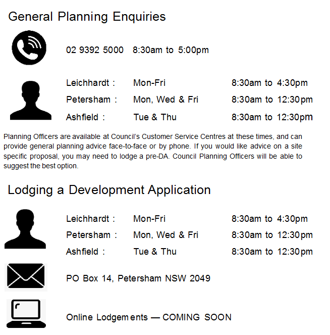 General Planning enquiries