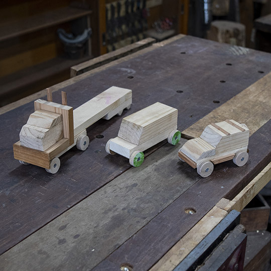 Wooden car making