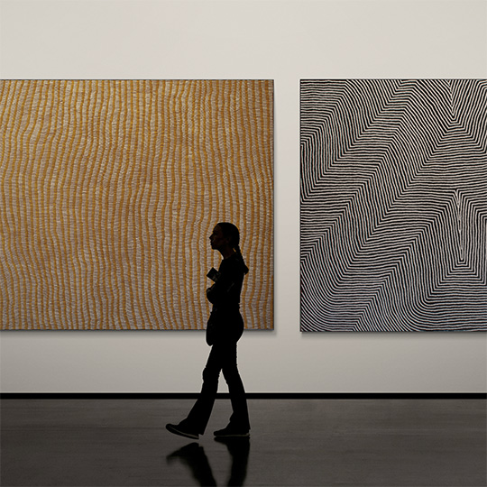 The Pintupi Nine at Kate Owen Gallery