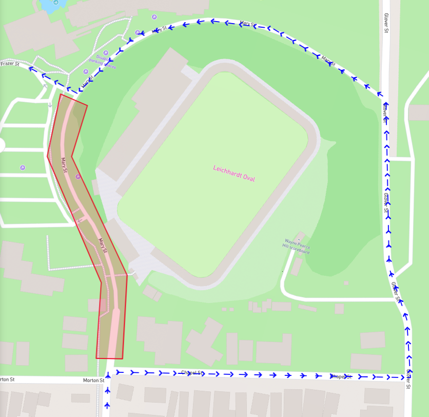 One last Roar Road Closure 