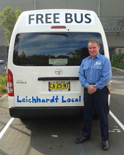 an image of Leichhardt Local Link bus